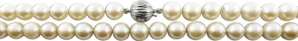 Perlenkette – Akoya-Perlen-Perlencollier, 55cm