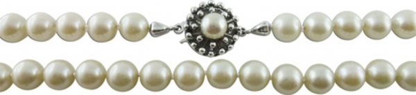 Perlenkette – Akoya-Perlen-Perlencollier, 56cm