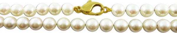 Perlenkette – Akoya-Perlen-Perlencollier, 44cm