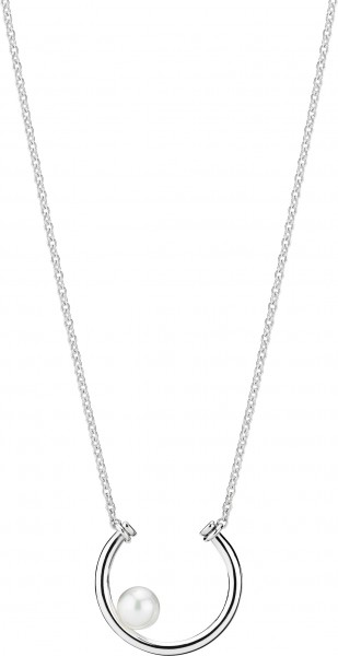 PANDORA SALE Halskette 397526P-50 50cm Contemporary Pearl Süßwasserzucht Perle Sterling Silber 925