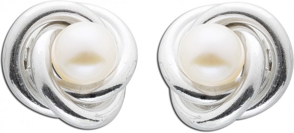 Ohrringe – Ohrstecker Sterling Silber 925 Süßwasserzuchtperlen