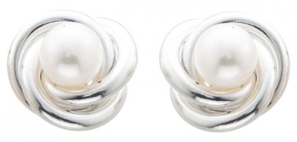 Ohrringe – Ohrstecker Sterling Silber 925/- Süßwasserzuchtperlen