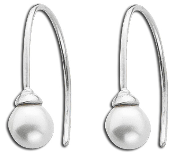 Ohrringe – Ohrhänger Sterling Silber 925 Süßwasserzuchtperle