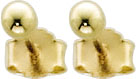 Ohrringe – Kugelohrstecker aus feinem 9 Kt Gelbgold 375/-, hochglanzpoliert  zu einem Sensationspreis aus dem Hause ABRAMOWICZ, Ihre Nr. 1 für Gold, Silber und Perlen in Stuttgart